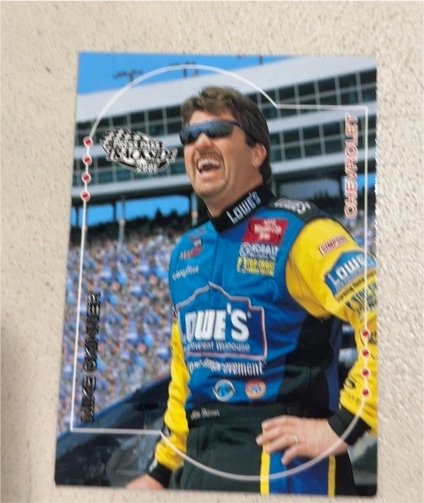 2001 Press Pass Trackside #10 Mike Skinner — front