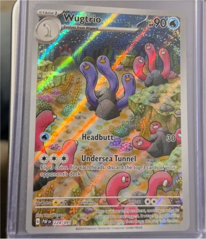 2024 Pokémon SV: Paldean Fates #224 Wugtrio — front