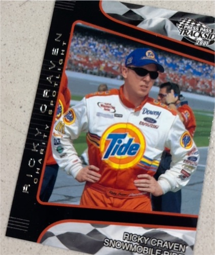 2001 Press Pass Trackside #83 Ricky Craven — front