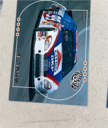 2001 Press Pass Trackside Racing #50 Jeff Burton — front