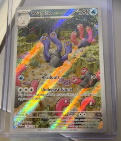 2023 Pokémon SV: Paldean Fates #224 Wugtrio — front