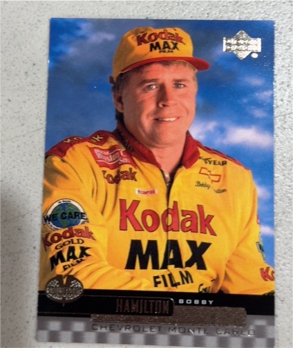 1999 Upper Deck #29 Bobby Hamilton Kodak Max Film — front