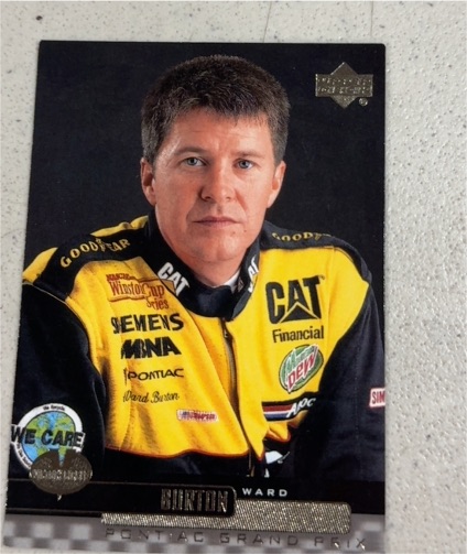 2000 Upper Deck Victory Circle #28 Ward Burton — front