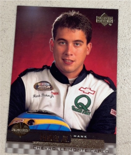 2000 Upper Deck Victory Circle #1 Hank Parker Jr. — front