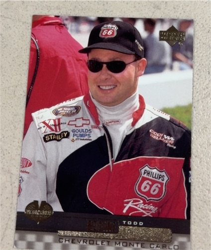 2000 Upper Deck Victory Circle #2 Todd Bodine — front