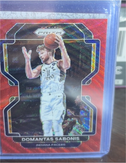 2021-22 Panini Prizm #183 Domantas Sabonis — front