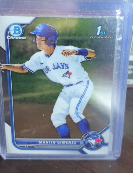 2022 Bowman Chrome Prospects #BCP-97 Martin Gimenez — front