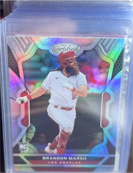 2022 Panini Chronicles Certified #1 Brandon Marsh — front