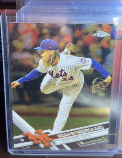 2017 Topps Chrome #103 Noah Syndergaard — front