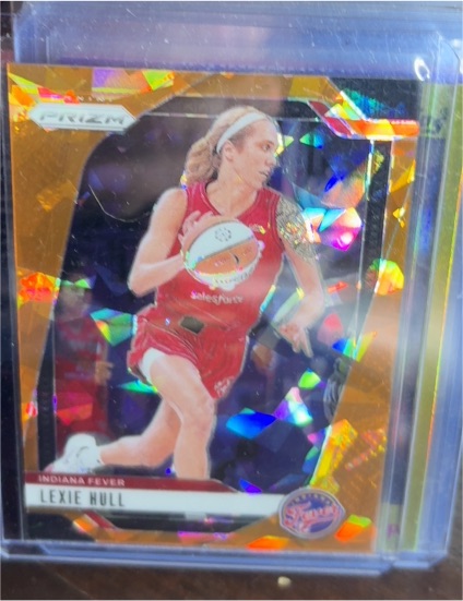 2024 Panini Prizm WNBA #16 Lexie Hull Orange Ice Prizm — front