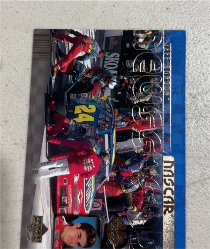 2000 Upper Deck Victory Circle #65 Jeff Gordon's Car — front