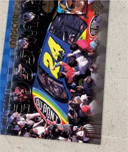 2000 Upper Deck Victory Circle #73 Jeff Gordon's Car — front
