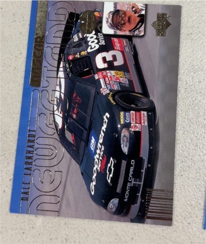 1999 Upper Deck Road to the Cup #60 Dale Earnhardt — front