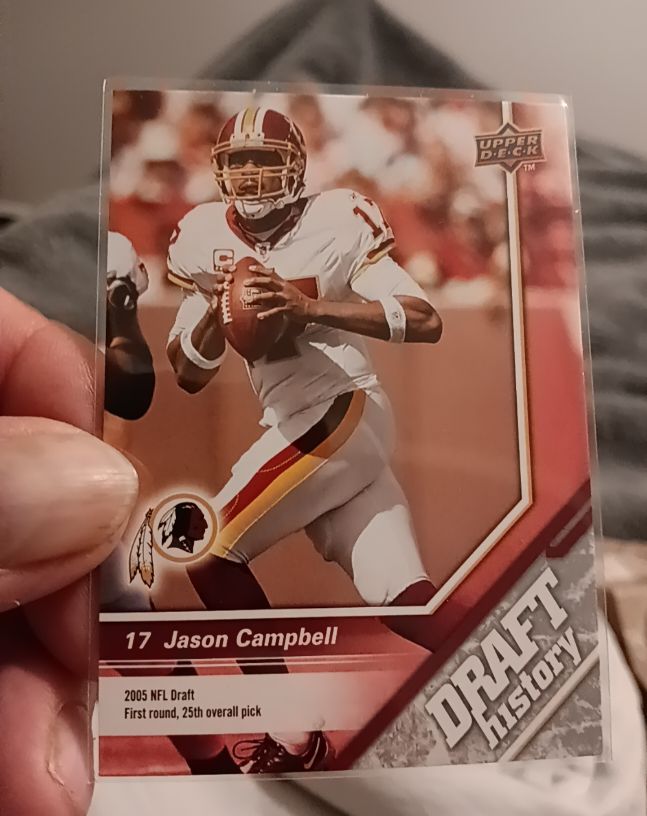 2009 Upper Deck Draft Edition #178 Jason Campbell — front