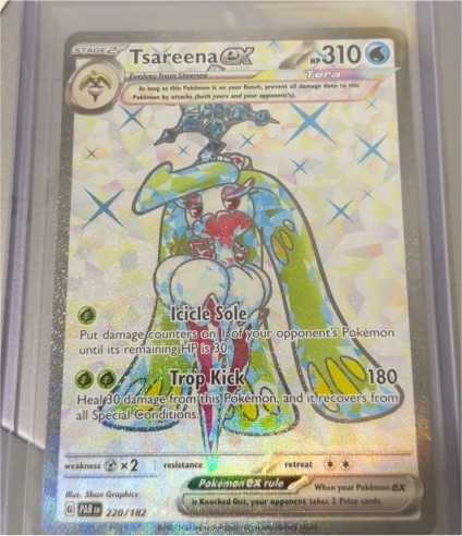 2023 Pokémon TCG SV04: Paradox Rift #220 Tsareena ex — front