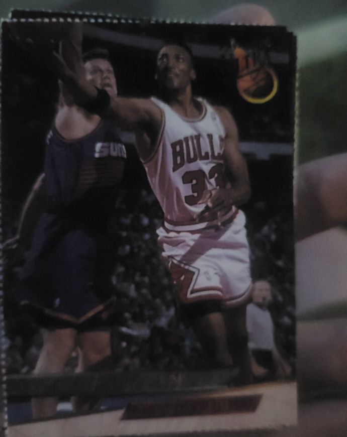 1995-96 Topps Member's Only #13 Scottie Pippen — front