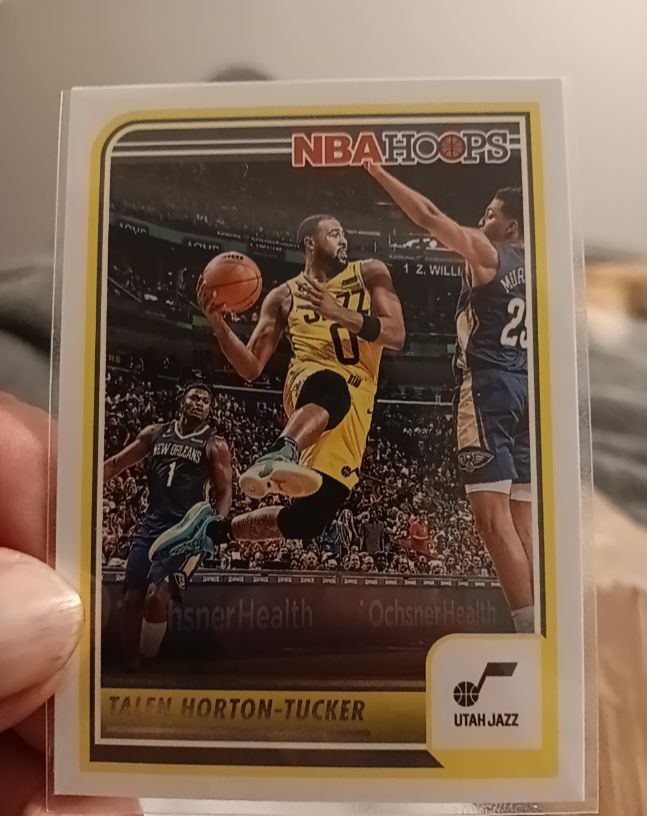 2023-24 Panini NBA Hoops Winter #22 Talen Horton-Tucker Utah Jazz — front