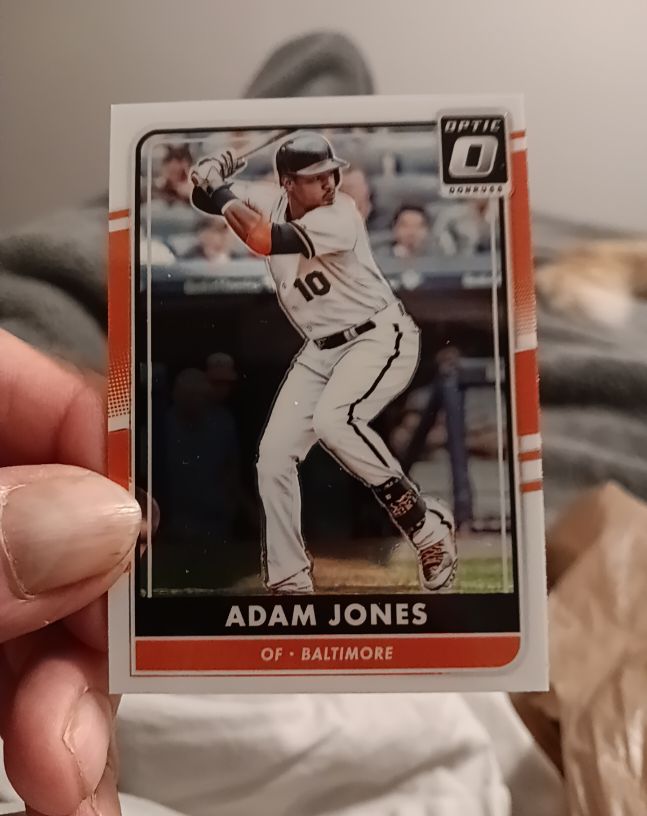 2016 Donruss Optic #121 Adam Jones — front