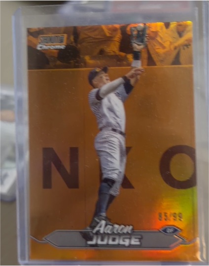 2025 Topps Stadium Club #139 Aaron Judge Bronze Foil — front