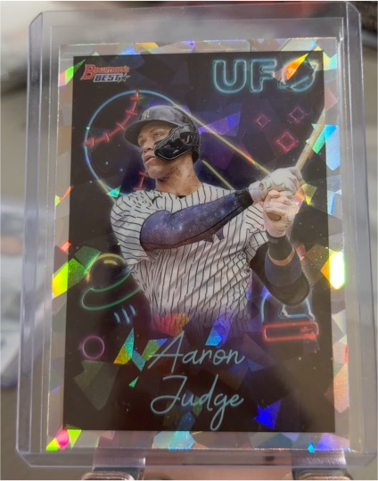 2022 Bowman's Best #UFO-22 Aaron Judge — front