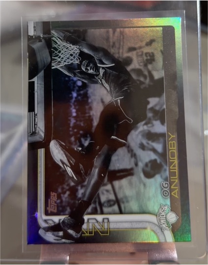 2025-26 Topps #15 OG Anunoby — front