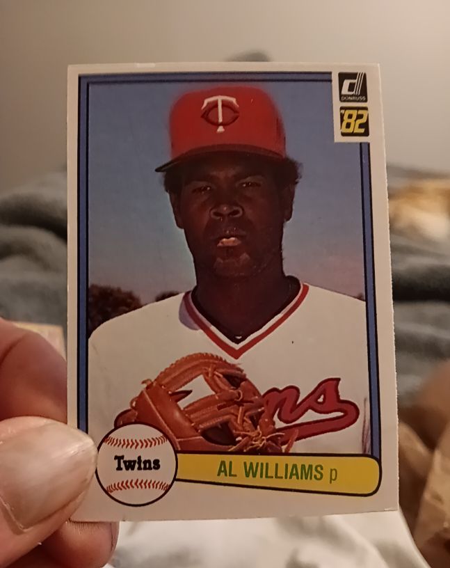 1982 Donruss #429 Al Williams — front