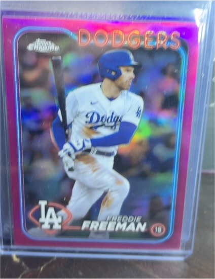2024 Topps Chrome #4 Freddie Freeman — front