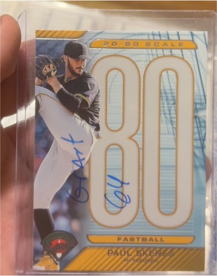 2025 Panini Prospect Edition 20-80 Scale #16 Paul Skenes — front