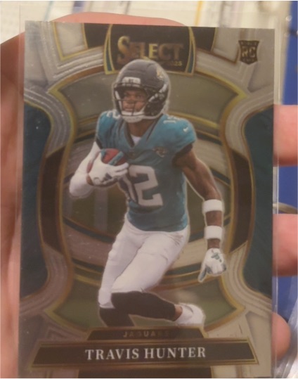 2025 Panini Select #28 Travis Hunter — front