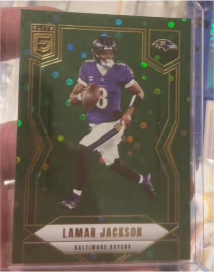 2025 Panini Donruss Elite #10 Lamar Jackson — front