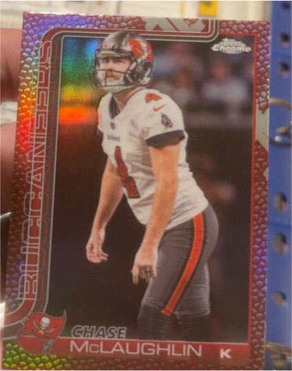 2025 Topps Chrome #288 Chase McLaughlin — front