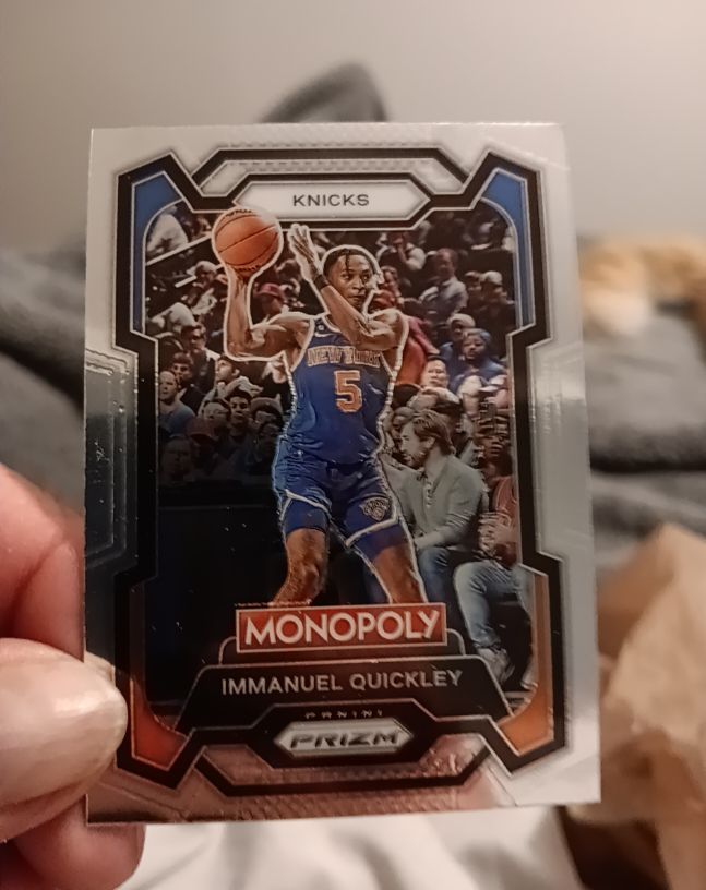 2023-24 Panini Prizm Monopoly #60 Immanuel Quickley — front