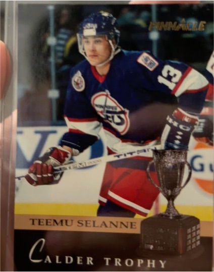 1993-94 Pinnacle #222 Teemu Selanne — front