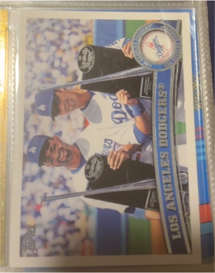 2011 Topps #646 Los Angeles Dodgers Team Batting Card Kemp/ Ethier — front