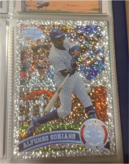 2011 Topps #356 Alfonso Soriano Diamond Anniversary — front