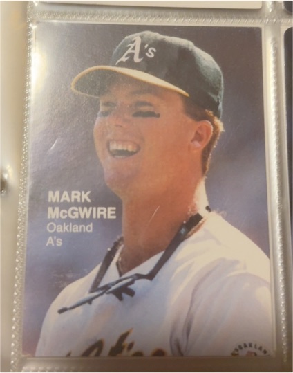 1988 Collector's Choices #15 Mark McGwire — front