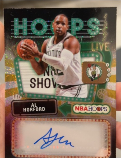 2025-26 Topps Hoops Hoops Signs #HS-AH Al Horford — front