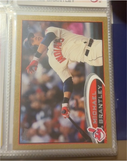 2012 Topps #182 Michael Brantley — front