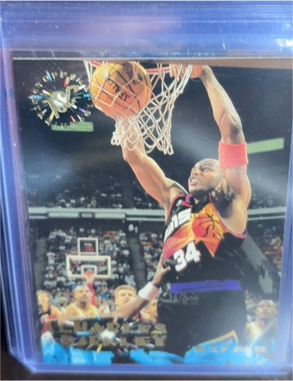 1995-96 Topps Stadium Club #34 Charles Barkley — front