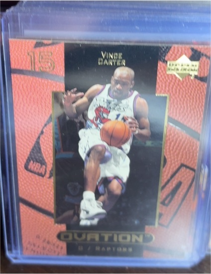 1999 Upper Deck Ovation #15 Vince Carter — front
