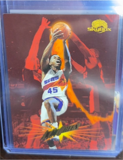 1995-96 SkyBox Premium #195 A.C. Green — front
