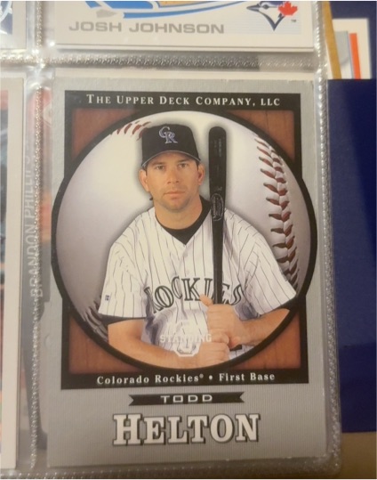 2003 Upper Deck Standing O #27 Todd Helton — front