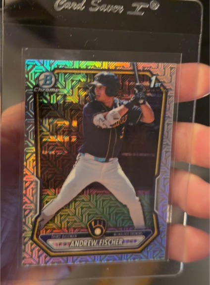 2026 Bowman Chrome #BCP-149 Andrew Fischer — front