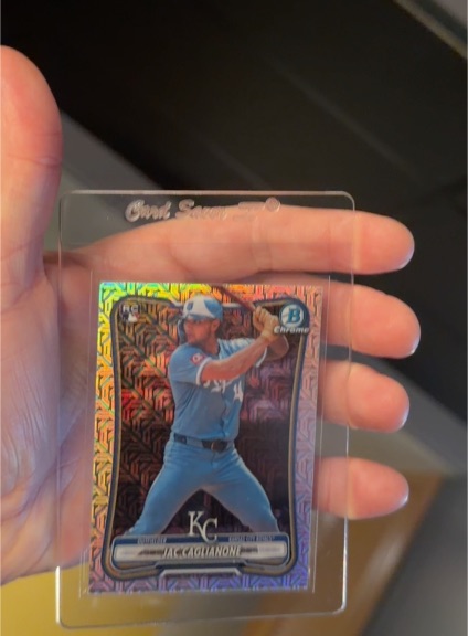 2026 Bowman Chrome #75 Jac Caglianone — front