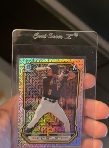 2026 Bowman Chrome #BCP-66 Wyatt Sanford — front