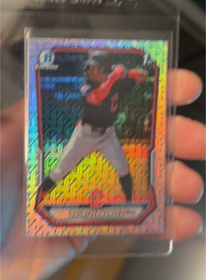 2026 Bowman Chrome #BCP-116 Dauri Fernandez — front