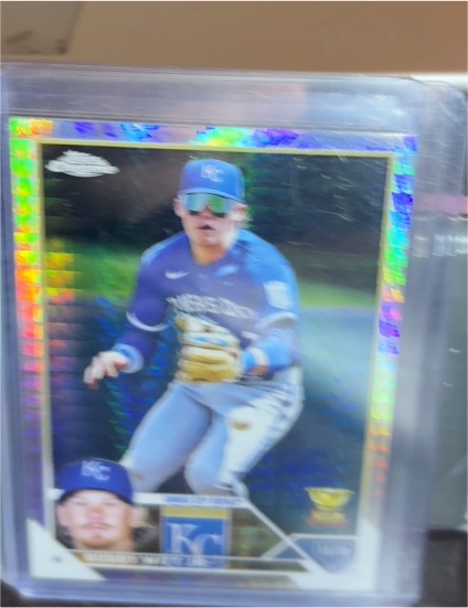 2025 Topps Chrome Logofractor Edition #47 Adam Kloffenstein — front