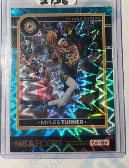 2024-25 Panini NBA Hoops #29 Myles Turner — front