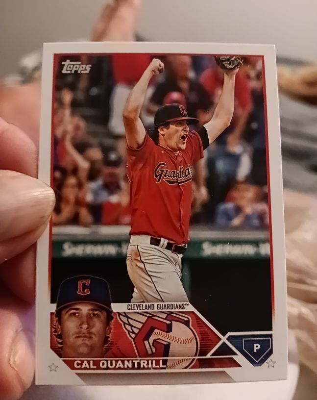 2023 Topps Series 1 #255 Cal Quantrill — front