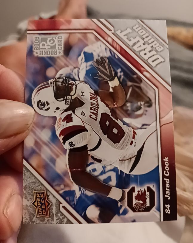 2009 Upper Deck Draft Edition #136 Jared Cook — front